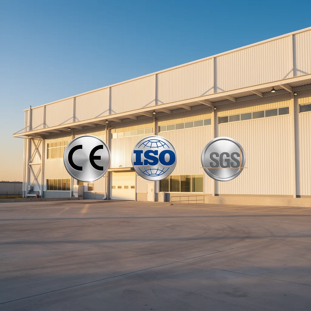 CE & ISO Certified Steel Structures: What They Mean
