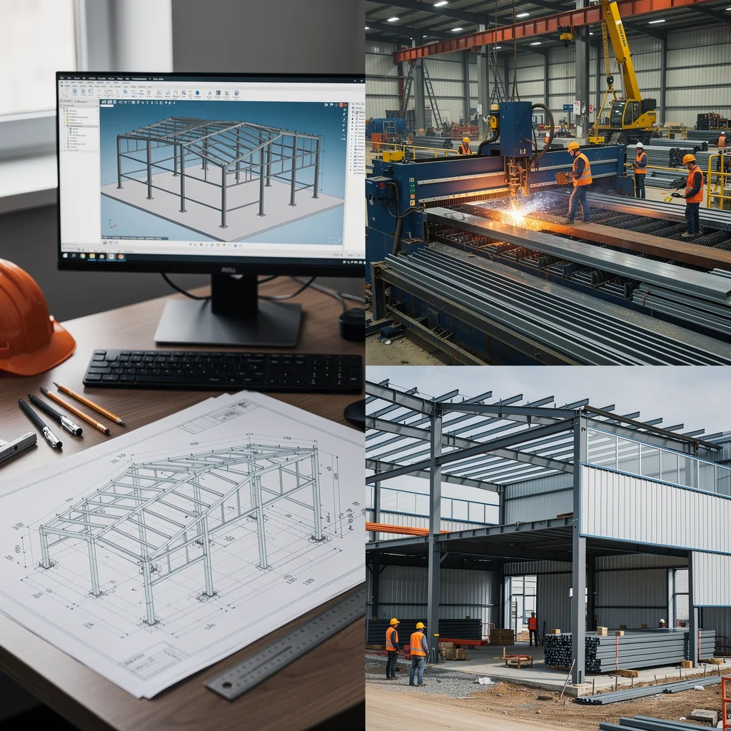 Steel Structure Engineering: Complete Workflow from Design to Construction