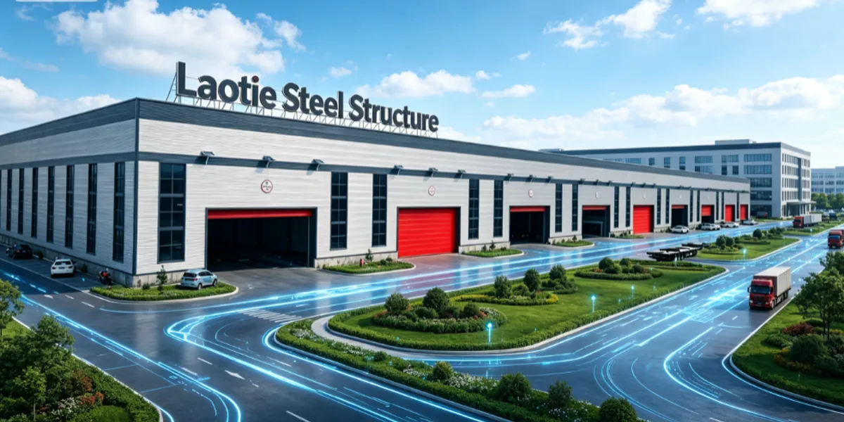 Laotie Steel Structure modern manufacturing facility