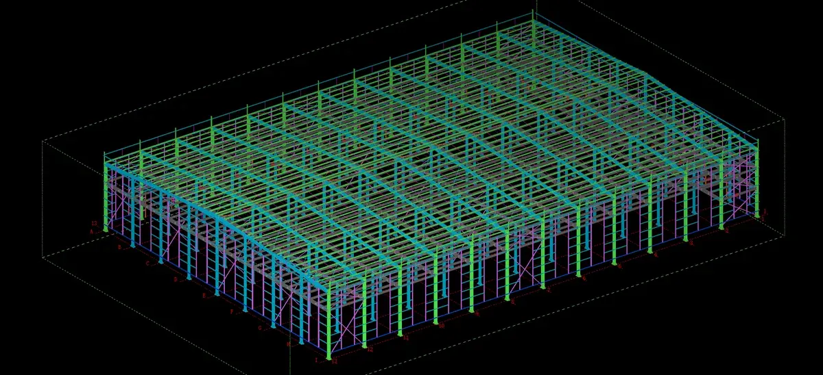 Steel structure agricultural facility in Baguio, Philippines - 2,100+ sqm cold storage