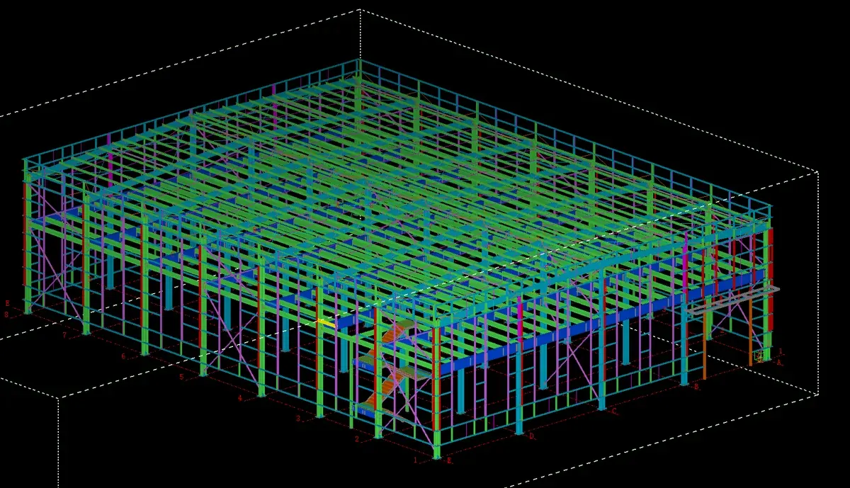Steel structure commercial building in Iloilo, Philippines - 1,800 sqm showroom
