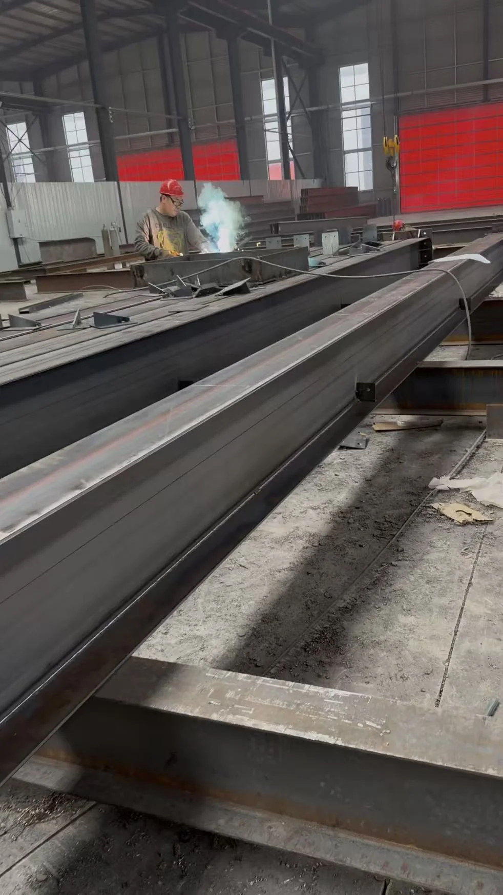 Step 4: Automated Welding & NDT - Laotie Steel manufacturing process
