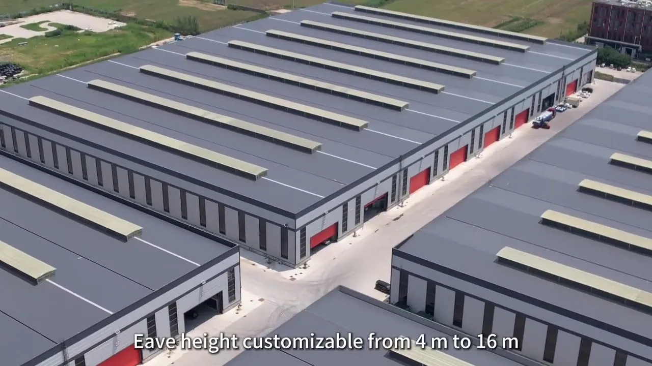 Laotie Steel Structure Factory — 5 Production Lines in Action