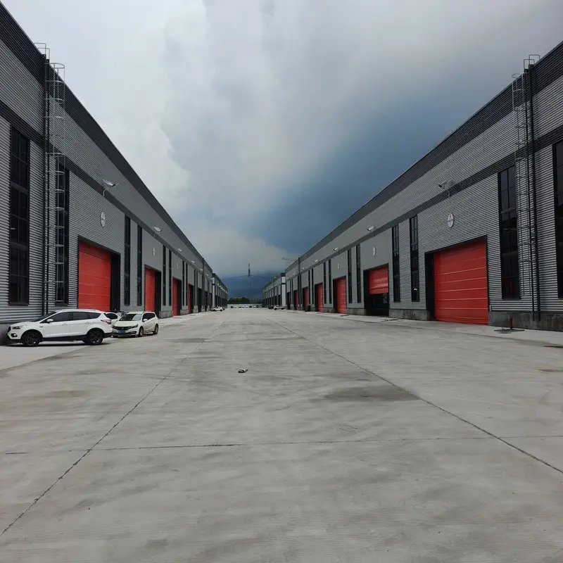Steel structure factory in Chiang Mai, Thailand - 3,000 sqm manufacturing plant