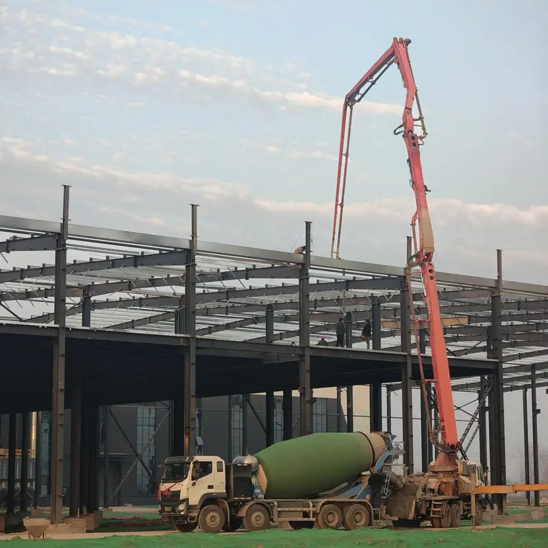 Steel structure warehouse in Bangkok, Thailand - 5,000 sqm prefab logistics building